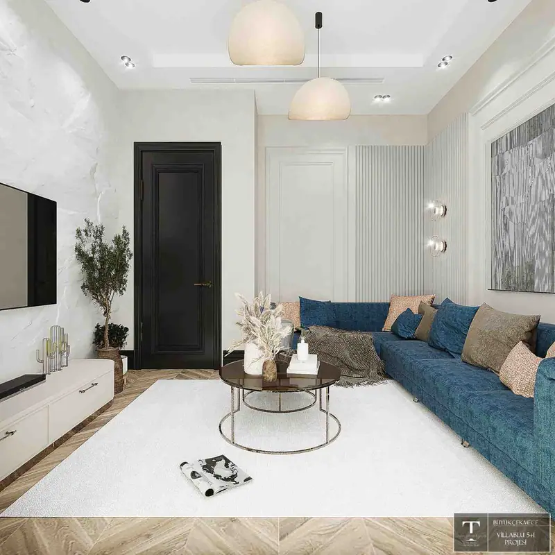 Villa Blu — Oturma odası, Büyükçekmece (1/19)