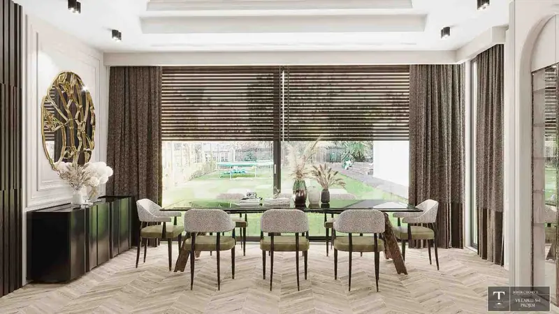 Villa Blu — villa iç mimarisi, Büyükçekmece (18/19)