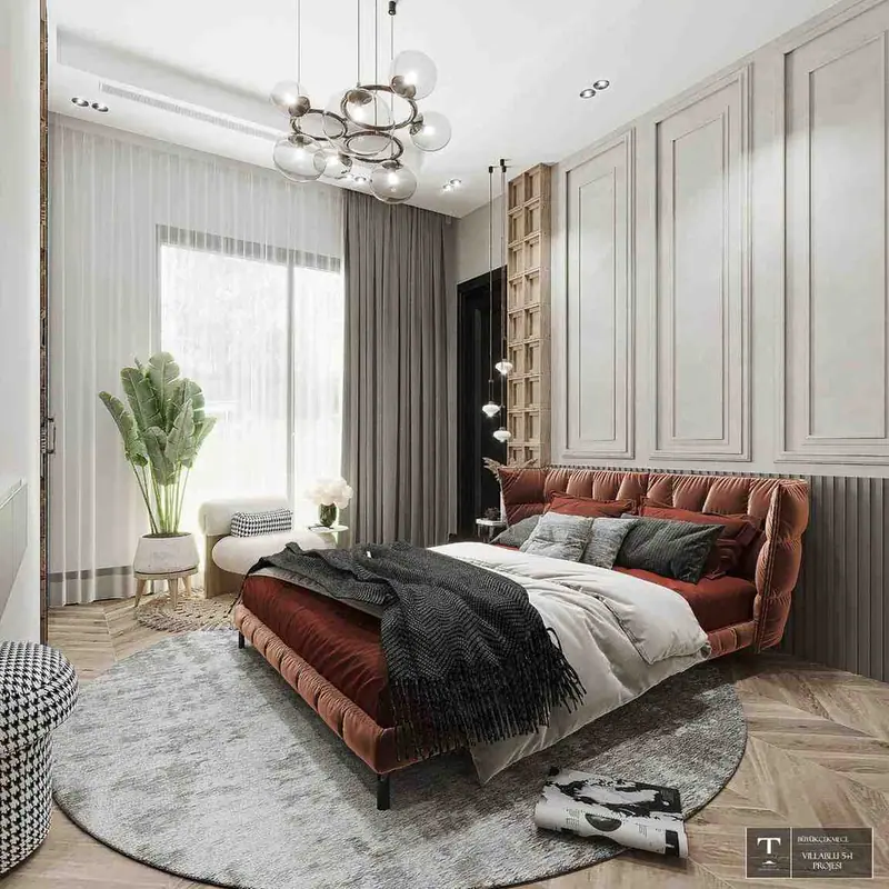 Villa Blu — villa iç mimarisi, Büyükçekmece (2/19)