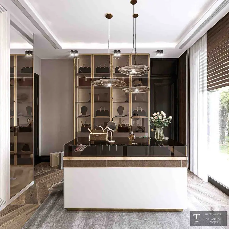 Villa Blu — Giyinme odası, Büyükçekmece (8/19)