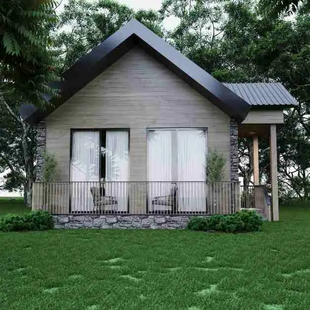 Yalova Tatil Köyü — Bungalov ön cephesi, Yalova (11/11)